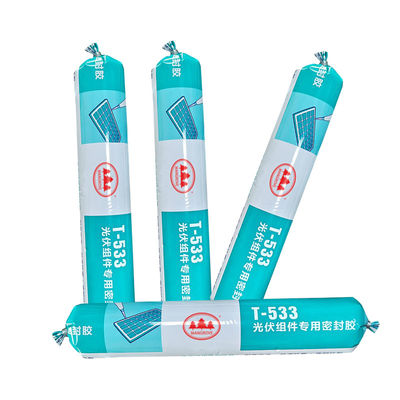 良い価格 OEM 日焼け止め 太陽パネル シリコンシールメント ブラック 600ml PVモジュール用 オンライン