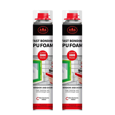 良い価格 Expansion 50 Times Polyurethane Foam Sealant with CAS 51852-81-4 and White Colour オンライン