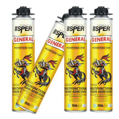 750ml 防火 ベージュ ホワイト ポリウレタン 泡詰め ドア 窓 密封